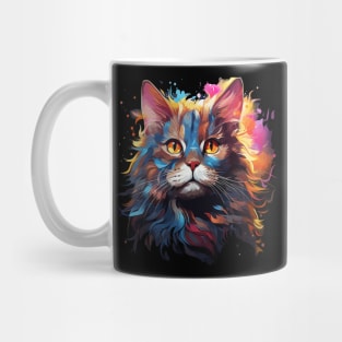 British Shorthair Rainbow Mug